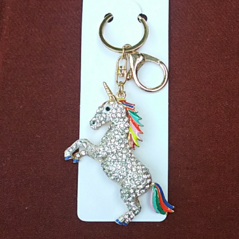 Unicorn key chain. New.